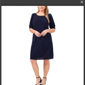 MSK DRESS NAVY SIZE 1X